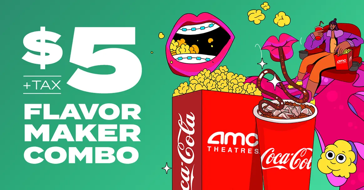 AMC Theaters and Coca-Cola $5 Flavor Maker Combo