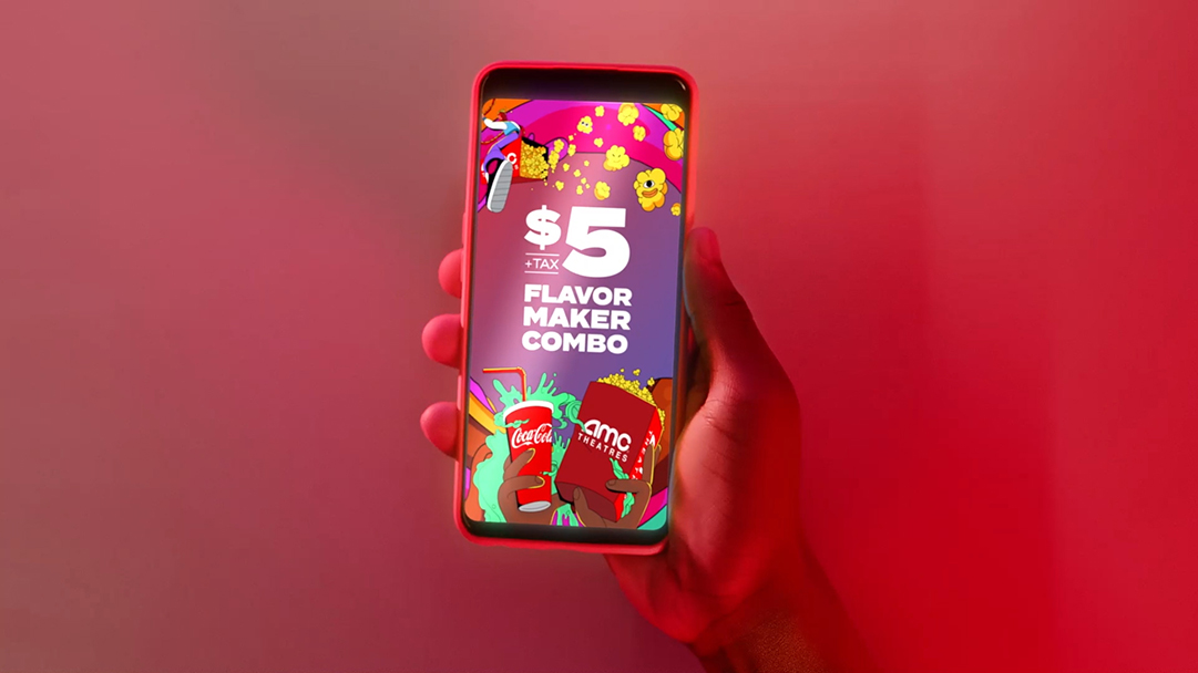 AMC Theatres and Coca-Cola offer the $5 Flavor Maker Combo through the AMC mobile app