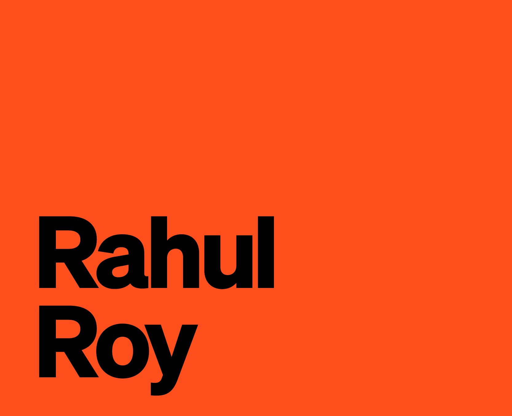 Rahul Roy